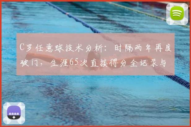 C罗任意球技术分析：时隔两年再度破门，生涯65次直接得分全记录与视频集锦