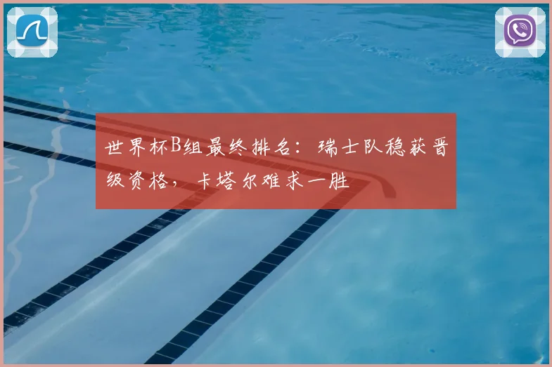 世界杯B组最终排名：瑞士队稳获晋级资格，卡塔尔难求一胜