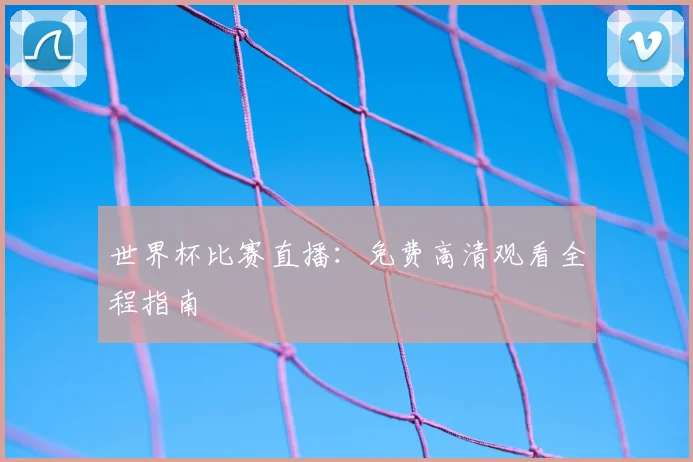 世界杯比赛直播：免费高清观看全程指南